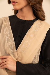 1 Piece Chiffon Embroidered Dupatta (FD0015)